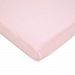 TL Care 100% Cotton Jersey Knit Crib Sheet, Pink, 28" x 52"