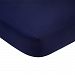 Carter's Sateen Crib Sheet, Solid Navy Blue, One Size