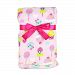 Baby Gear Plush Velboa Ultra Soft Baby Girls Blanket 30 x 40 Pink Candy Friends by Baby Gear