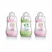 MAM Anti Colic Bottle, Pink 3 per pack - Pack of 4