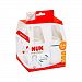 NUK First Choice Plus Fireworks 150ml Bottle Silicone Teat 4 per pack - Pack of 6