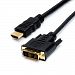 HDMI Male to DVI-D Single Link Male Cable: 6 ft - by Abacus24-7