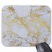 Awesome trendy modern faux gold glitter marble Mouse Pad