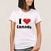 I Love Canada Heart T-Shirt