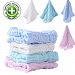 BWINKA 12-Pack Gauze Muslin Square, 11"x11" Organics Baby Washcloths, Premium Reusable Wipes - Extra Soft For Sensitive Skin, Newborn Muslin Warm Baby Bath Towels