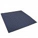 Zicac Large Stars Printed Washable No Mess Anti Slip Floor Splash Mat Protector Cover for Kids Baby Toddler Infant under Feeding Highchair (Blue)
