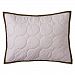 Bacati Metro Pink/White/Chocolate Quilted Boudoir