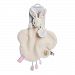 Ragstales Baby Fifi White Bunny Lovey Security Blanket