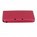 Red-Aluminum Protective Hard Skin Case Cover Protect Guard for Nintendo 3DS LL XL Upper Shell & Lower Shell Anti Fingerprints