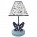 NoJo Beautiful Butterfly Lamp & Shade by Crown Crafts