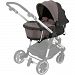 Kiddy Click 'n Move 3 Carrycot - Walnut by Kiddy