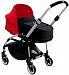 Bugaboo Bee3 Stroller & Bassinet - Red - Black - Aluminum by Bugaboo