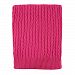 Hudson Baby Cable Knit Blanket, Pink by Hudson Baby
