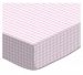 SheetWorld Extra Deep Fitted Portable / Mini Crib Sheet - Pink Gingham Jersey Knit - Made In USA