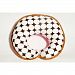 Bacati Dots Pink/White/Chocolate Nursing Pillow Cover