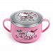 Lock & Lock Hello Kitty Baby Lace children Stainless steel noodle bowl with Handle and Lid LKT482