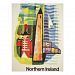 Northern Ireland Vintage Travel Tourism Art Postcard