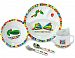 The Very Hungry Caterpillar 5 pieces Dish, Bowl, Cup, Fork & Spoon Gift Set