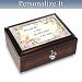 Granddaughter, I Love You Always Personalized Heirloom Music Box
