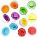 Matching Shapes and Colors Eggs, Educational Game Toy, Enhance Motor Skills, Age 3+ 6 different shape (12 counts)