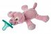 Mary Meyer Puppy WubbaNub Soft Toy and Pacifier, Pink