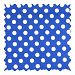 SheetWorld Polka Dots Royal Blue Fabric - By The Yard - 101.6 cm (44 inches)