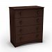 South Shore Furniture South Shore Angel 4 Drawer Chest, Espresso
