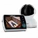 Keera 3.5 inch. Pan/Tilt/Zoom Video Baby Monitor with SD Photo and Video Capture