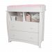Beehive Changing Table with Removable Changing Station, Pure White