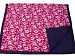Tuffo Water-Resistant Outdoor Blanket with Carrying Case, Red Hawaii