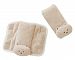 Kiddopotamus - Cushystraps Super Soft Strap Covers, Fawn Teddie Bears