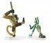Kung Fu Panda Movies Battle Palace 2 Pack 2 Inch Tall Poseable Action Figures Playset Master Monkey