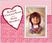 Sweetest Valentine Kisses for my Great Grandma Valentine's Day Picture Frame Gift