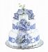 Bloomers Baby Diaper Cake Classic Blue Hydrangea 2-Tier by Bloomers