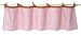 Tadpoles Field of Flowers Tie-Top Window Valance in Pink and Periwinkle