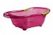 dBb Remond 306008 Translucent Bathtub with Plughole and Non-Slip Handles Pink
