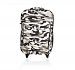 Obersee Kids Rolling Luggage with Integrated Snack Cooler, Camo, 1 Pack