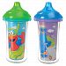 Munchkin Sesame Street Click Lock 9oz Insulated Sippy Cup, Green, Blue, Red