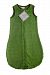 SwaddleDesigns Microplush Sleeping Sack with 2-Way Zipper, Pure Green Puff Circles, 3-6MO