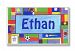 The Kids Room by Stupell Ethan, Contemporary Sports Personalized Rectangle Wall Plaque