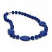 Chewbeads Perry Teething Necklace, Cobalt