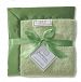 SwaddleDesigns Stroller Blanket, Jewel Tone Trim, Pure Green