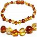 The Art of CureTM Baltic Amber Baby Teething 1x1 bracelet 5.5 inches - (Unisex) - Certified Baltic Amber Baby Teething Bracelet Highest Quality Guaranteed- Anti Flammatory, Drooling & Teething Pain. Easy to Fastens with a Twist-in Screw Clasp Mothers A...