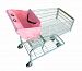 2 Red Hens Studio Shopping Cart Cover, Pink Lemonade