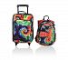 Obersee Kids Luggage and Backpack Set with Integrated Cooler, Tie Dye, 1 Pack