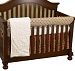 Cotton Tale Designs Front Crib Rail Cover Up Set, Raspberry, 1-Pack