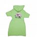 Puppy Luv Glam Lime Puppy Sporty Hooded Dress Toddler Girls 2-3T