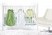 SwaddleDesigns 5 Piece zzZipMe Sack Crib Bedding Set + Crib Skirt, Pure Green, 3-6MO