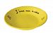 Plastorex 8277 21 Soup Plate Melamine Yellow with French Wording