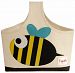 3 Sprouts Storage Caddy, Bee, Black/Yellow